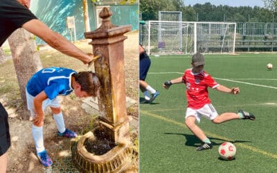 Toskana-Fußball-Camp, Training in der Fußballanlage (2)