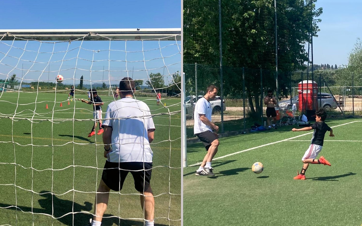 Toskana-Fußball-Camp, Training in der Fußballanlage (4) Toskana-Fußball-Camp, Training in der Fußballanlage (4)