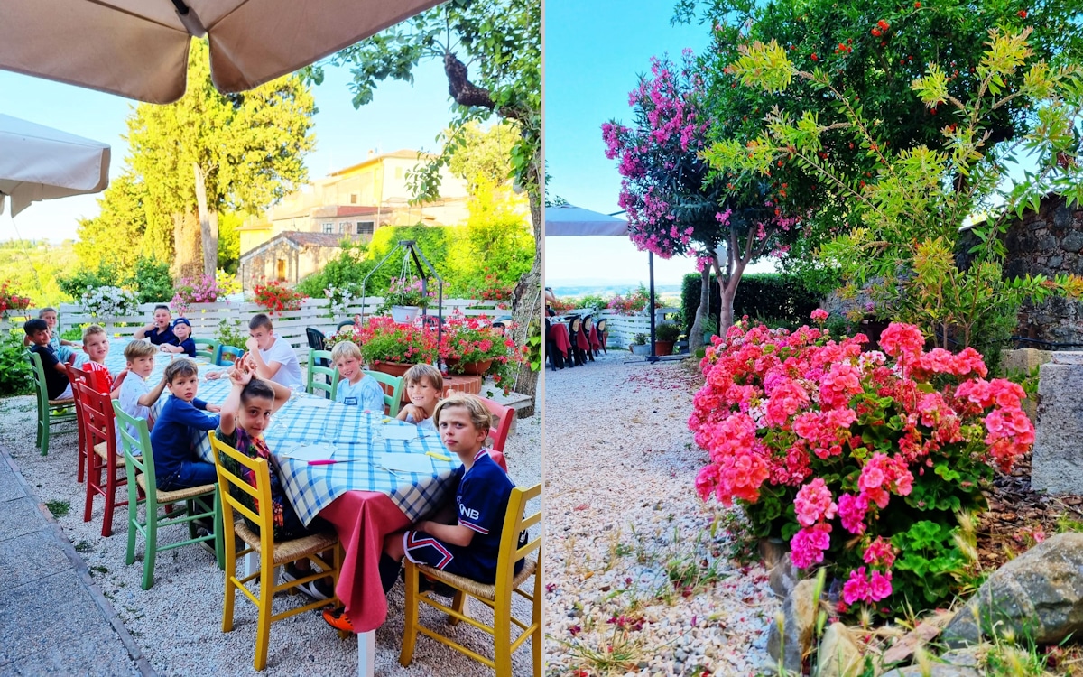 Zu Fuß zur Pizzeria mit Panormablick in Terricciola (1) Zu Fuß zur Pizzeria mit Panormablick in Terricciola (1)