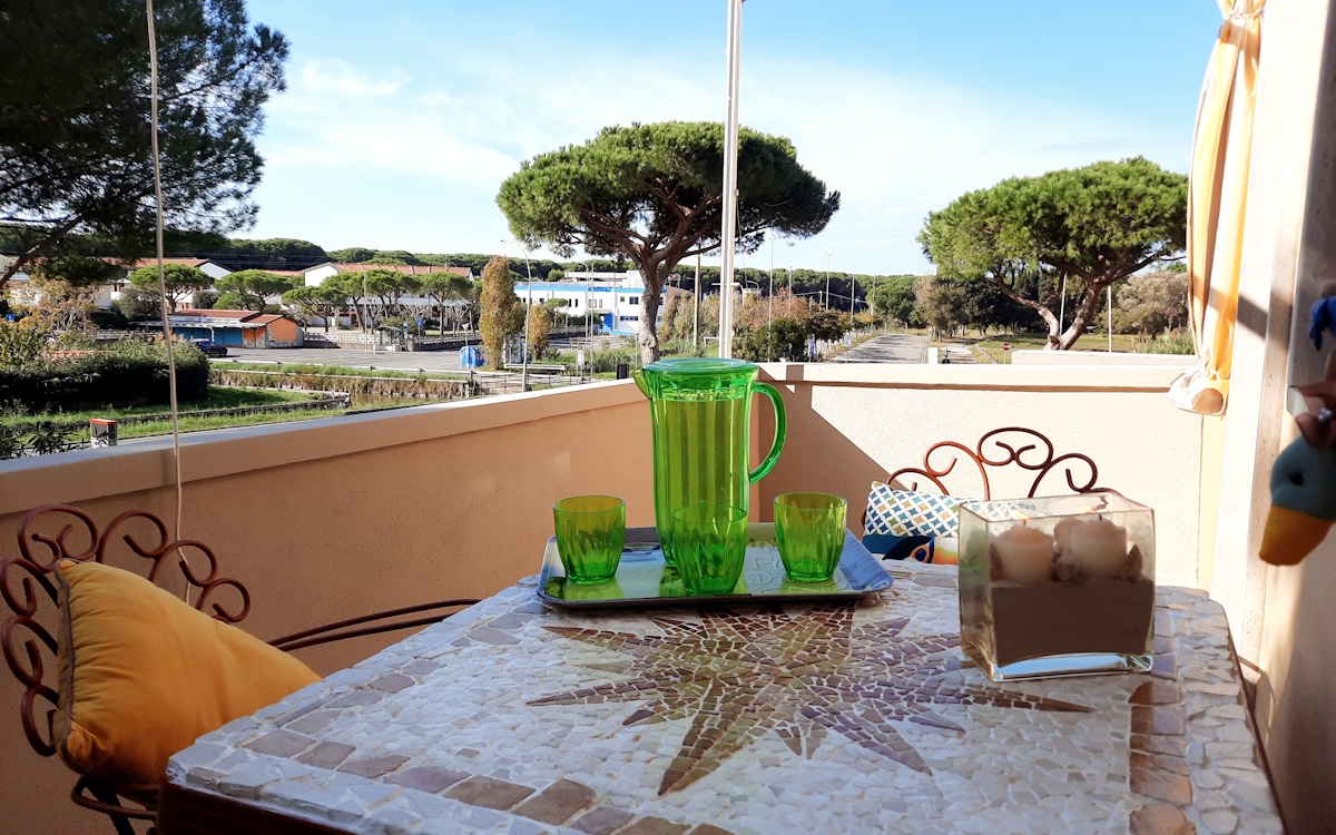 Ferienwohnung La Mazzanta, Balkon (2)