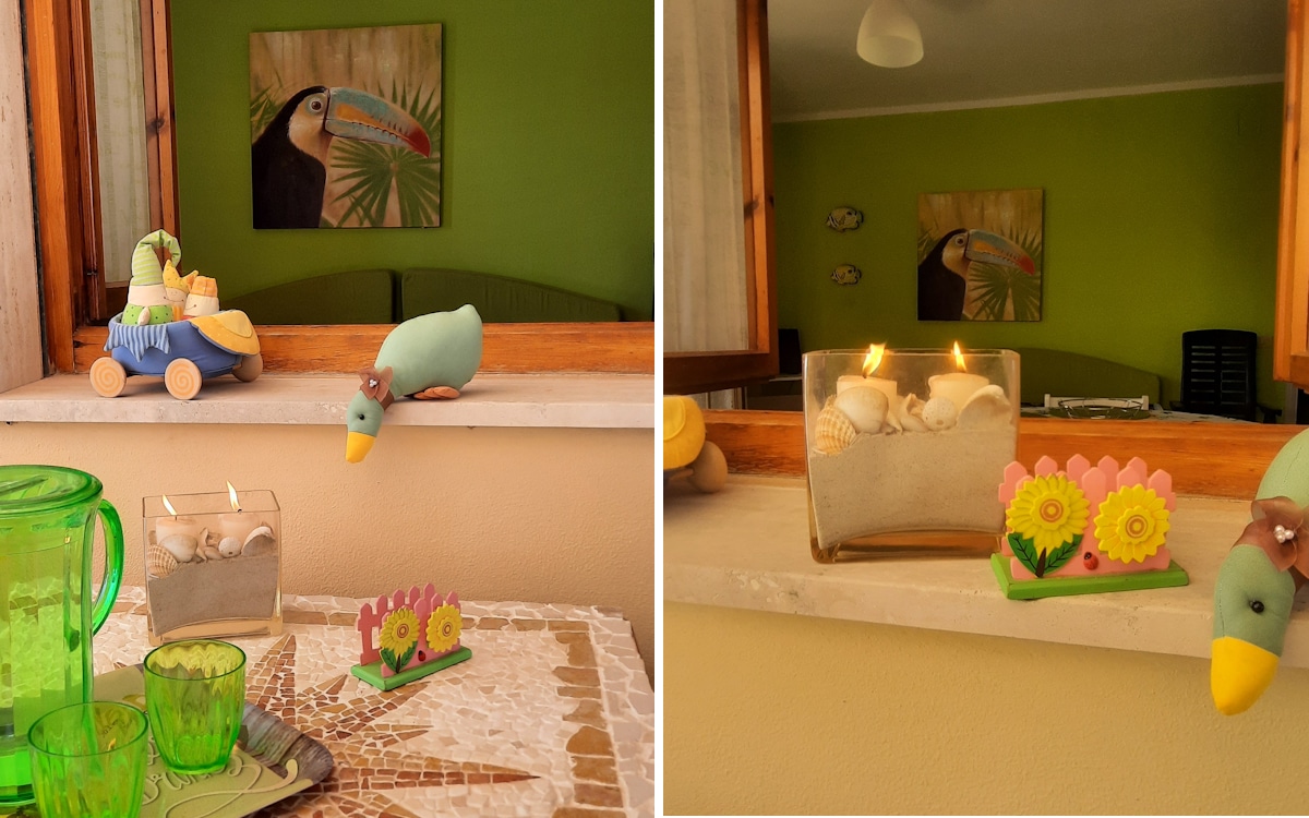 Ferienwohnung La Mazzanta, Terrasse (1)