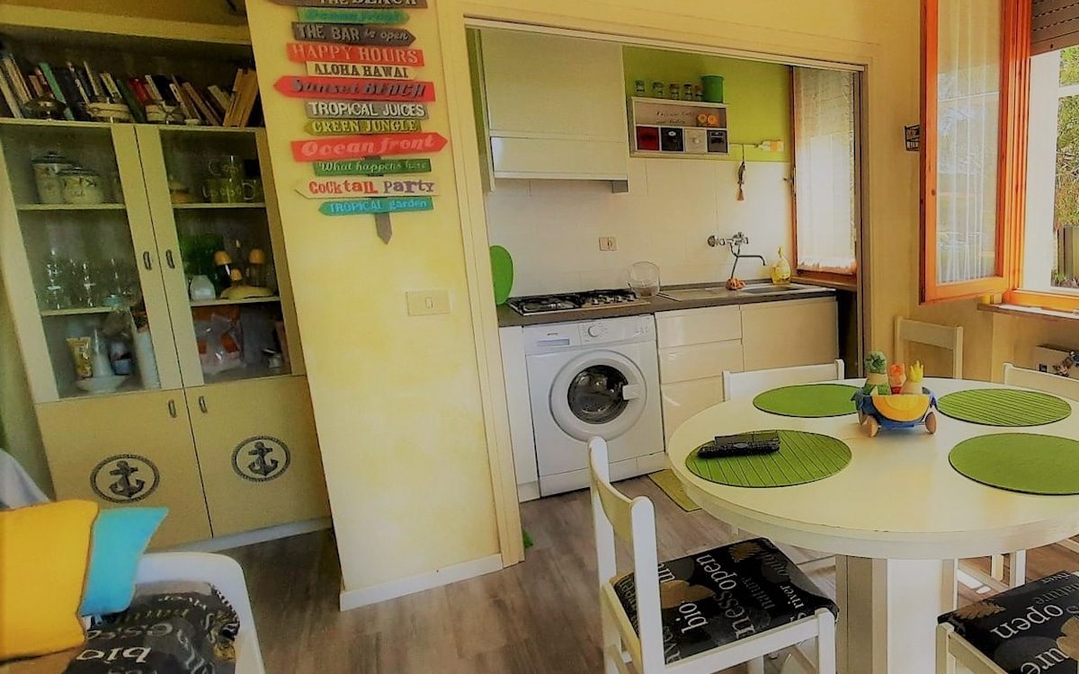 Ferienwohnung La Mazzanta, Wohnküche (1)