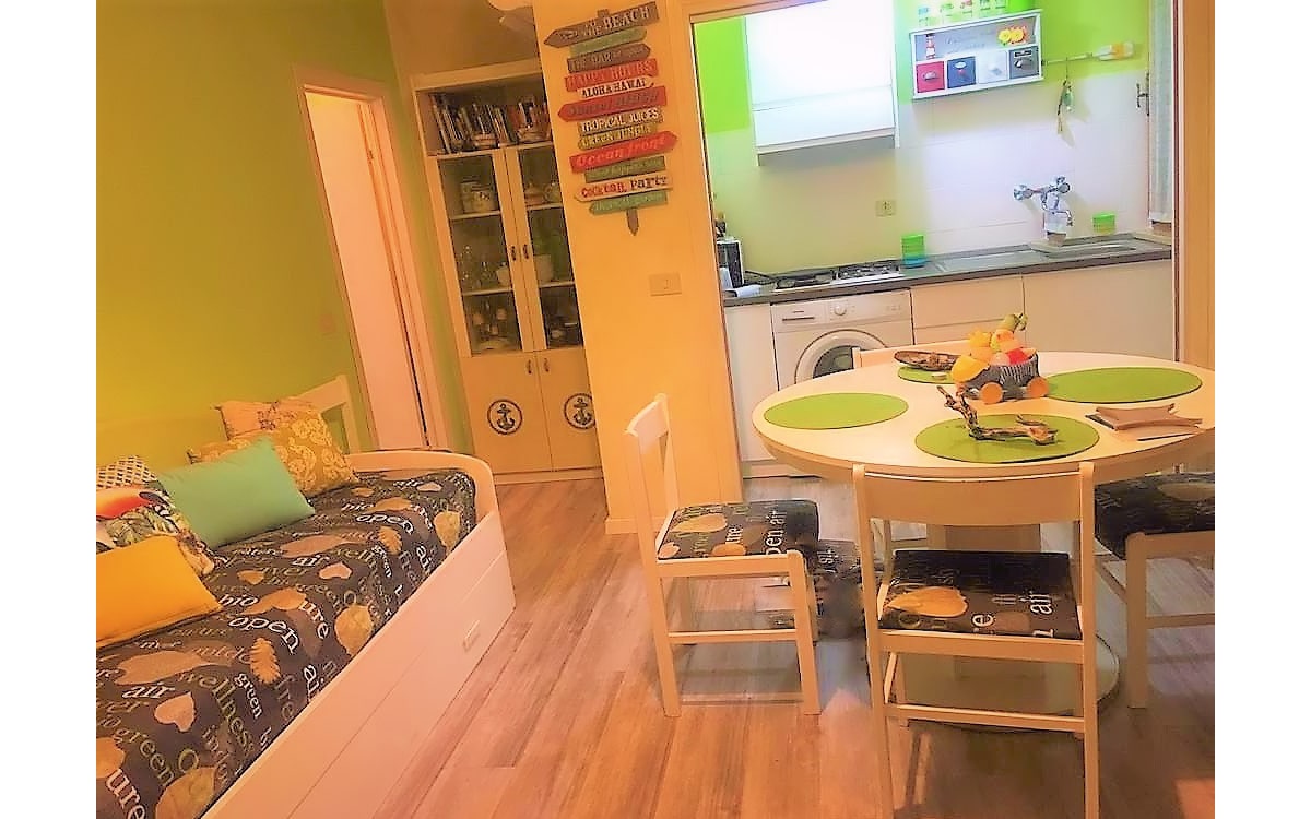 Ferienwohnung La Mazzanta, Wohnküche (3)