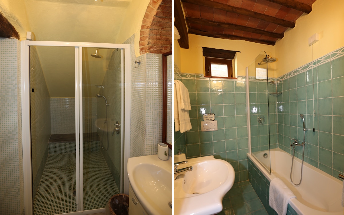 Wassermühle Gaiole 6, Badezimmer (1) Wassermühle Gaiole 6, Badezimmer (1)