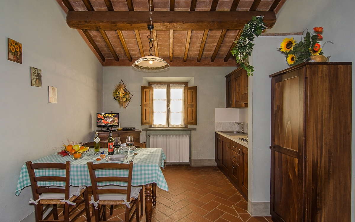 Agriturismo Crespina 2, FeWo GI21- Wohnküche