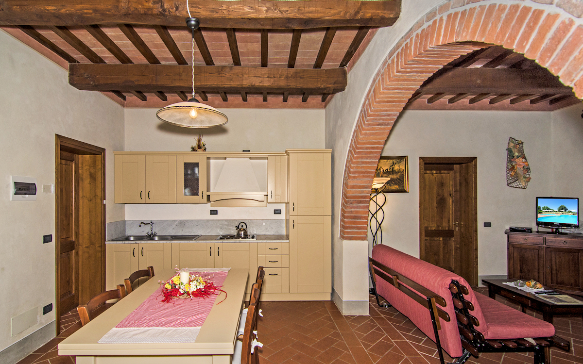 Agriturismo Crespina 2, FeWo GI2E - Wohnküche