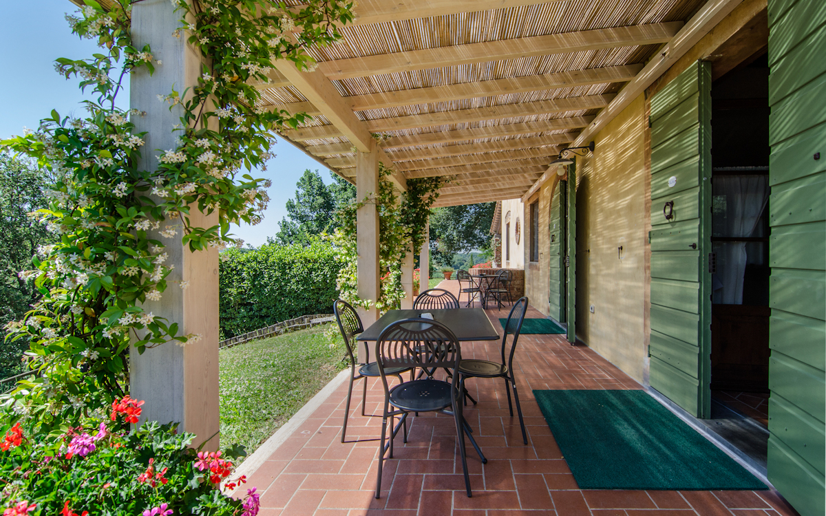 Agriturismo Crespina 2, Terrasse (2)