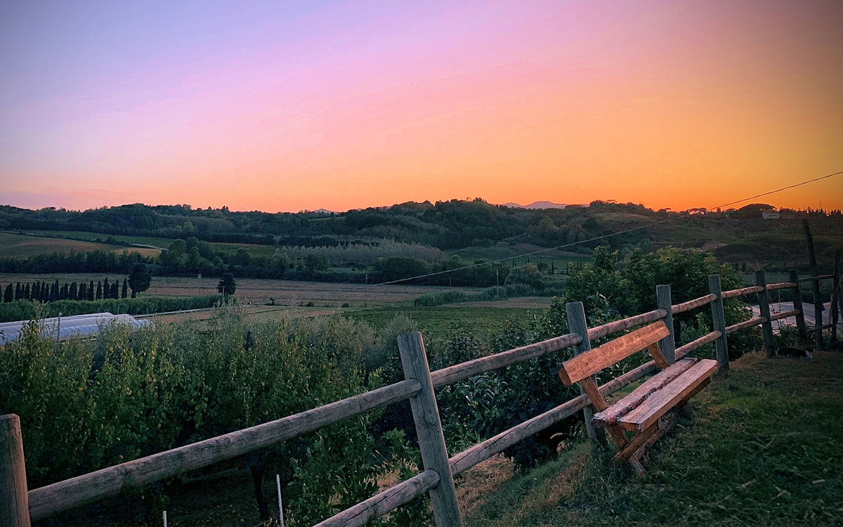 Agriturismo Crespina, Sonnenuntergang (1) Agriturismo Crespina, Sonnenuntergang (1)