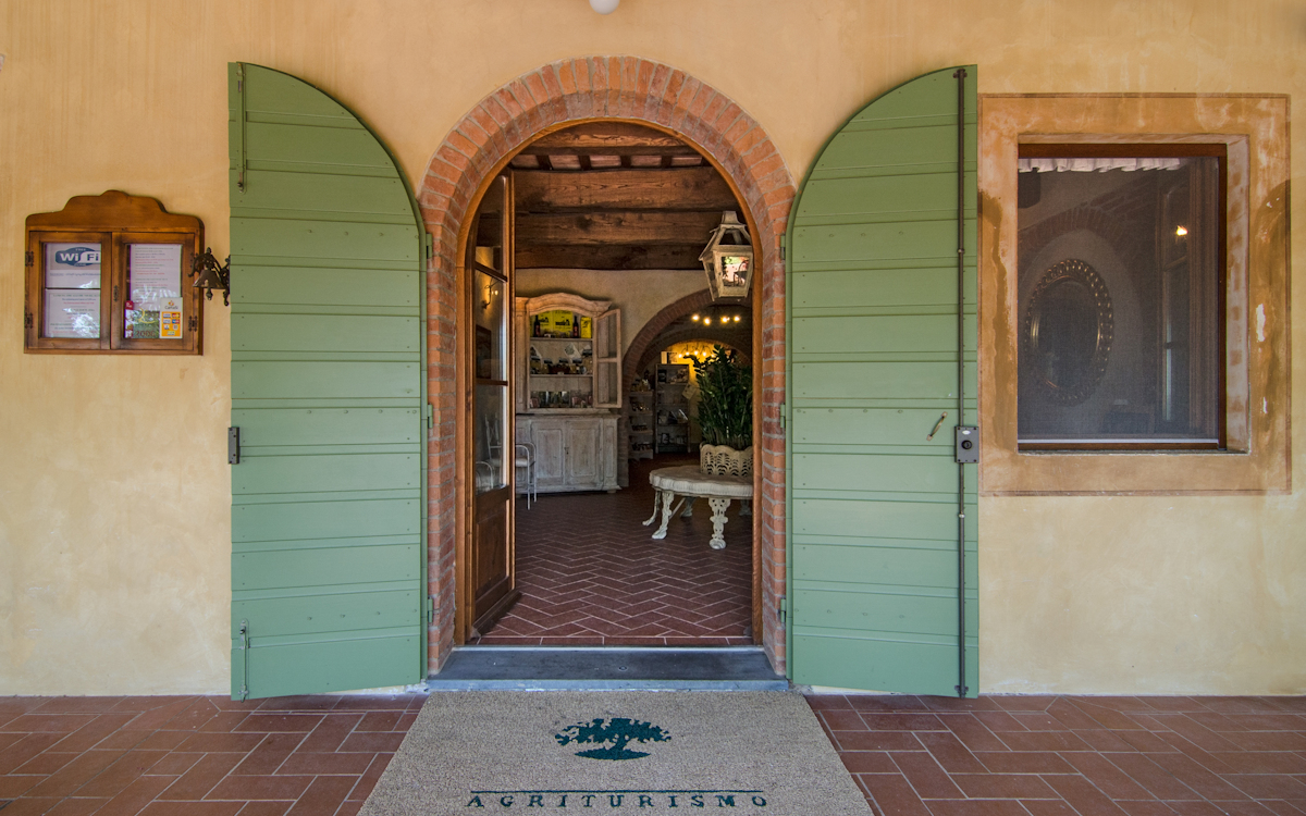 Bauernhof Crespina 2, Eingang