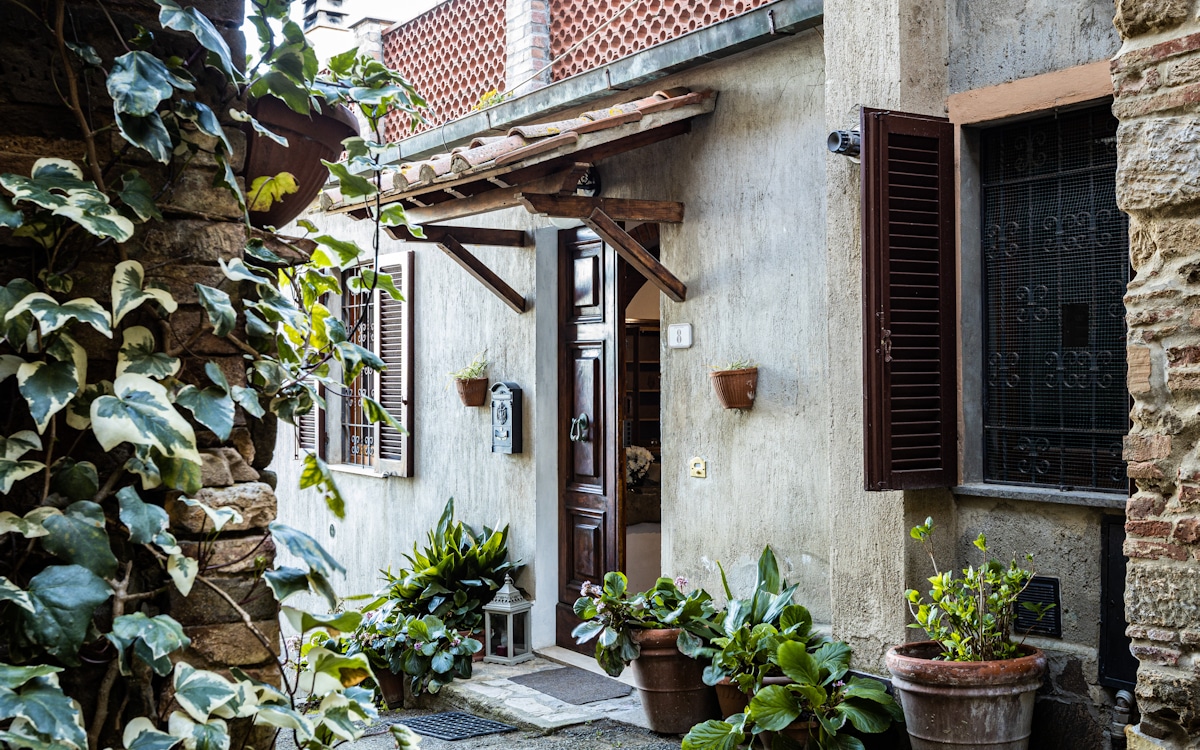 Ferienwohnung Rivalto 4 Eingangstür