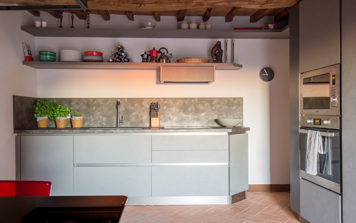 Ferienwohnung Trequanda | Küchenzeile Ferienwohnung Trequanda | Küchenzeile