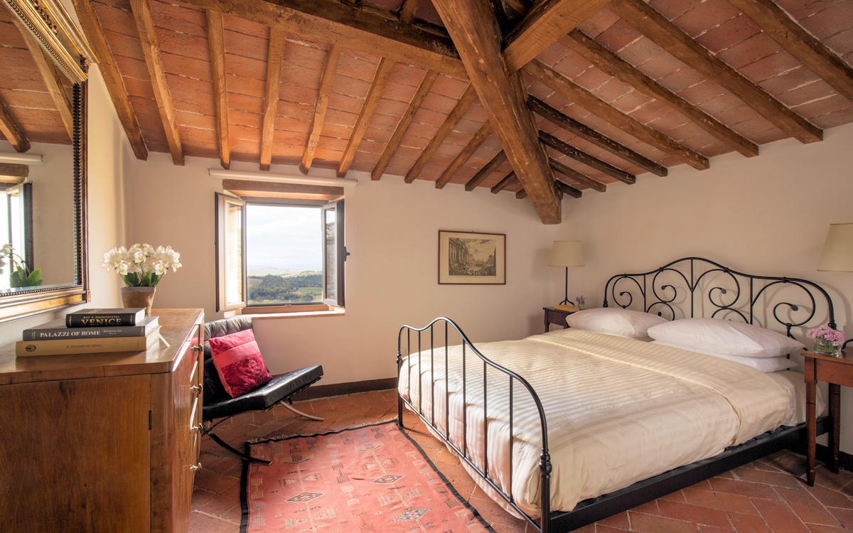 Ferienwohnung Trequanda | Doppelzimmer Ferienwohnung Trequanda | Doppelzimmer