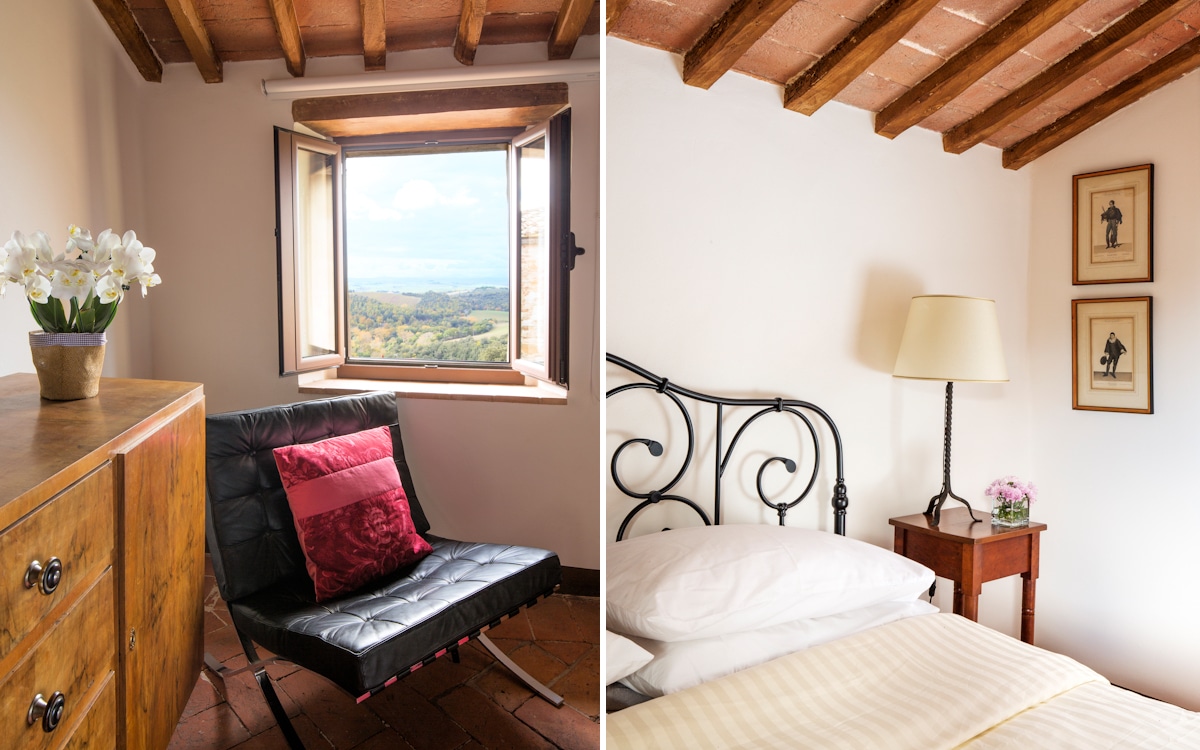 Ferienwohnung Trequanda | Details im Doppelzimmer Ferienwohnung Trequanda | Details im Doppelzimmer