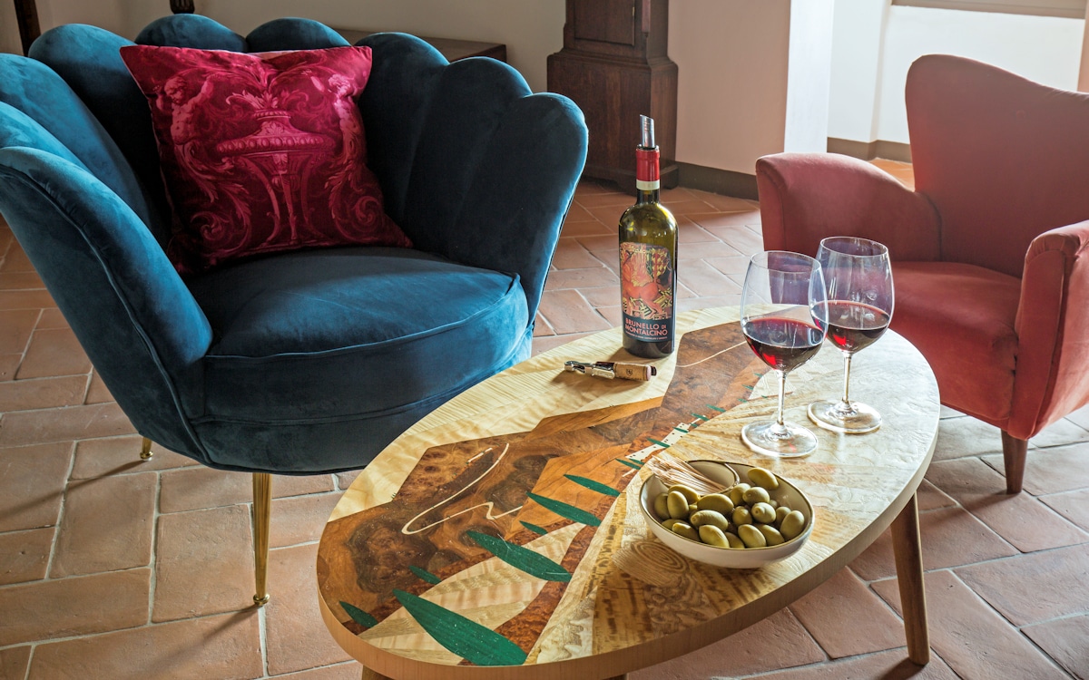 Ferienwohnung Trequanda | Sessel Ferienwohnung Trequanda | Sessel