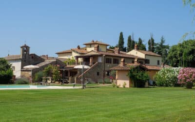 Villa Arezzo Garten und Pool