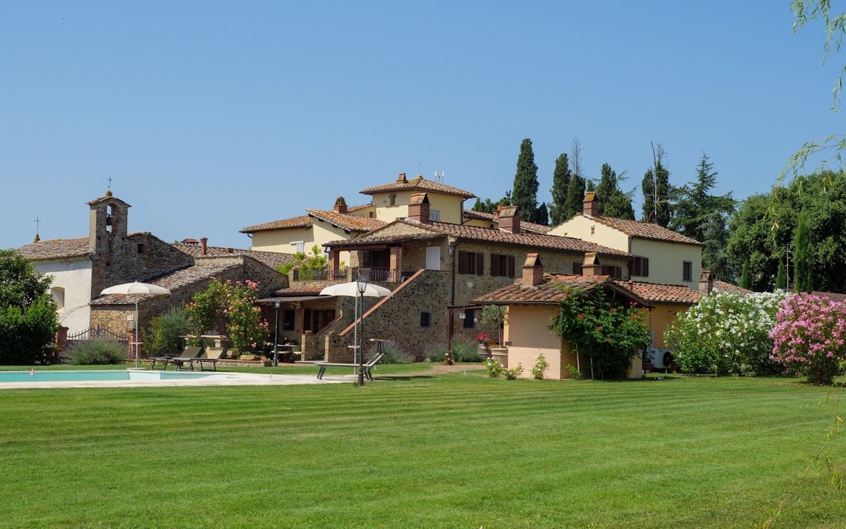 Villa Arezzo Garten und Pool Villa Arezzo Garten und Pool