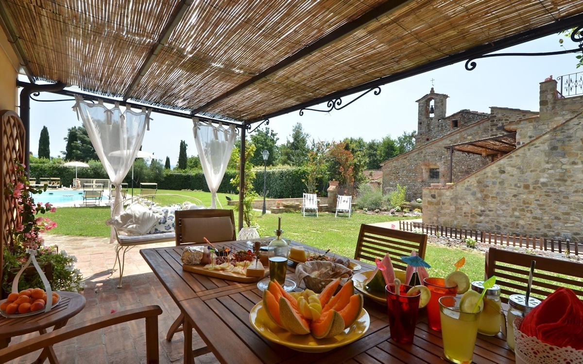 Villa Arezzo Gemeinschaftsterrasse Villa Arezzo Gemeinschaftsterrasse