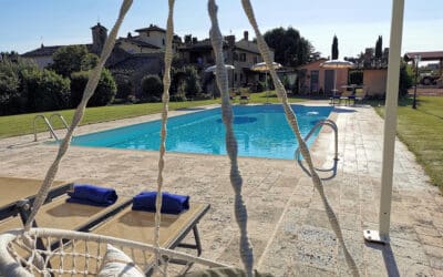 Villa Arezzo Poolterrasse