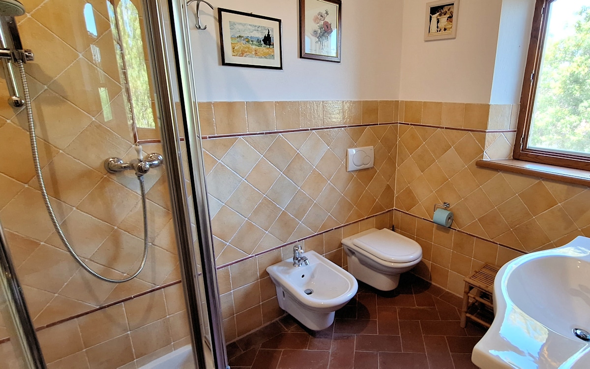 Ferienhaus Brolio 1g, Badezimmer 2 Ferienhaus Brolio 1g, Badezimmer 2