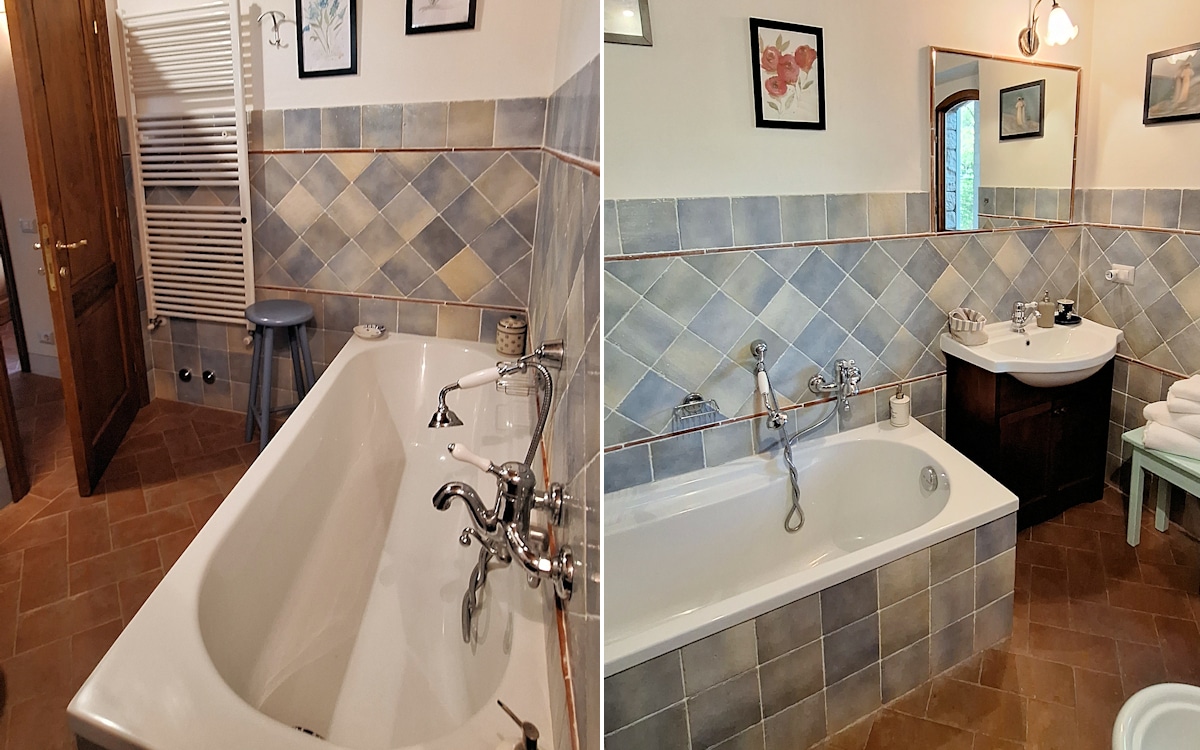 Ferienhaus Brolio 1g, Badezimmer (2) Ferienhaus Brolio 1g, Badezimmer (2)