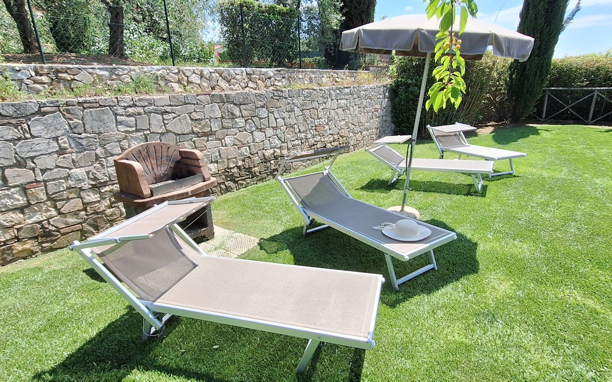 Ferienhaus Brolio 1g, Garten (4) Ferienhaus Brolio 1g, Garten (4)