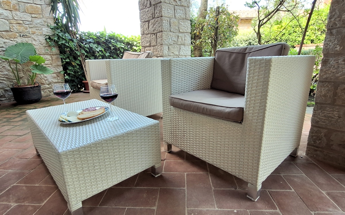 Ferienhaus Brolio 1g, überdachte Terrasse Ferienhaus Brolio 1g, überdachte Terrasse