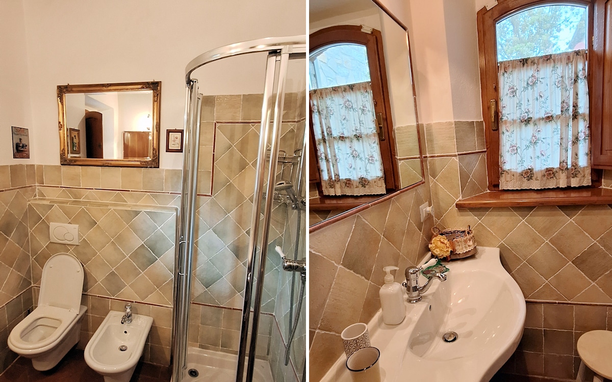 Cottage Brolio 3F, Badezimmer (3) Cottage Brolio 3F, Badezimmer (3)