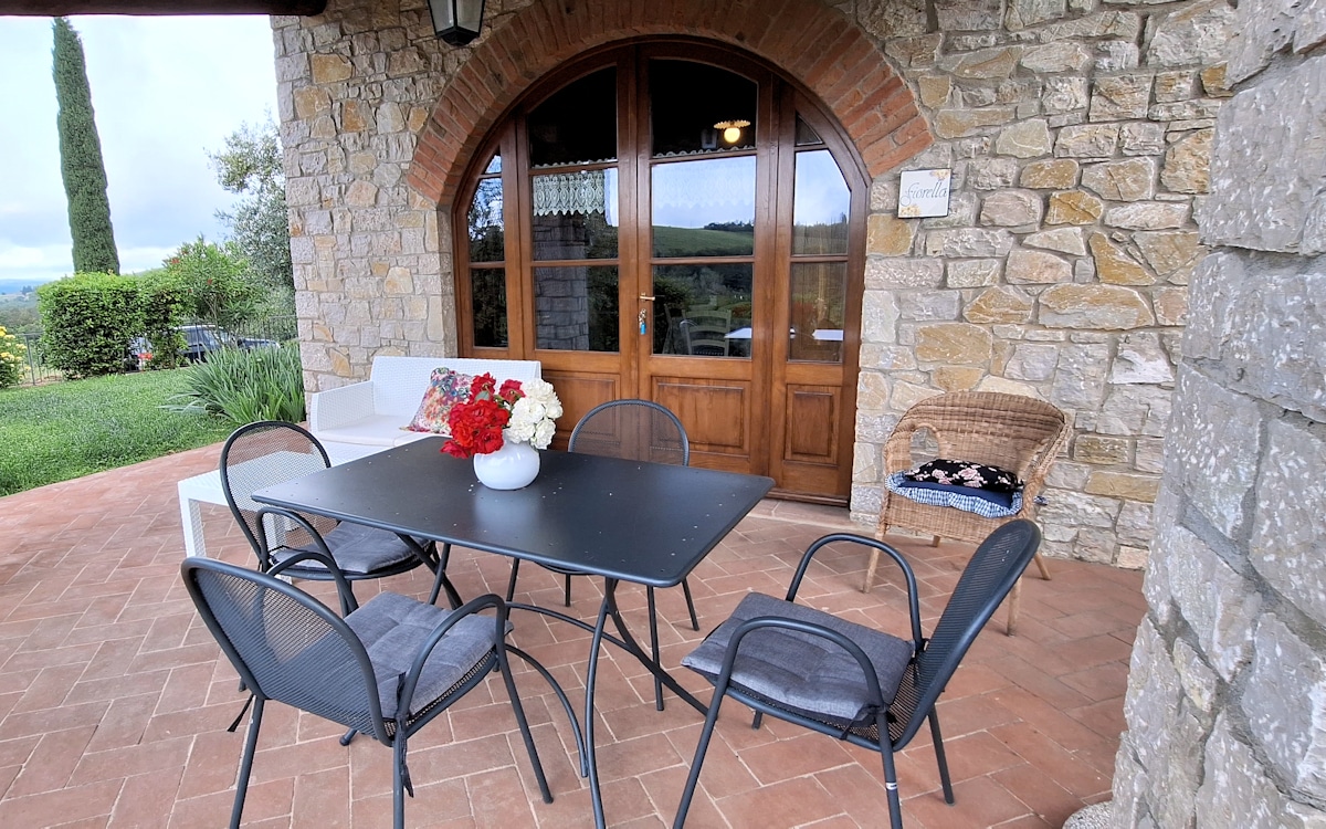 Cottage Brolio 3F, Terrasse (3) Cottage Brolio 3F, Terrasse (3)