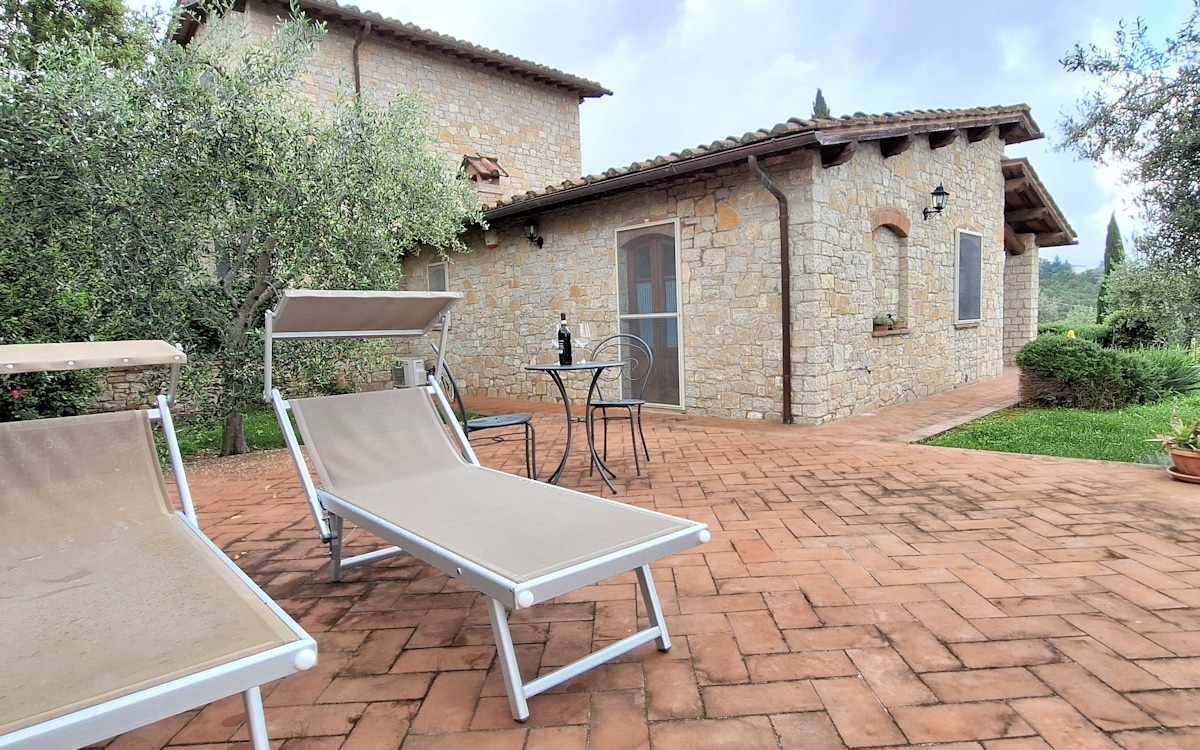 Cottage Brolio 3F, Terrasse Cottage Brolio 3F, Terrasse