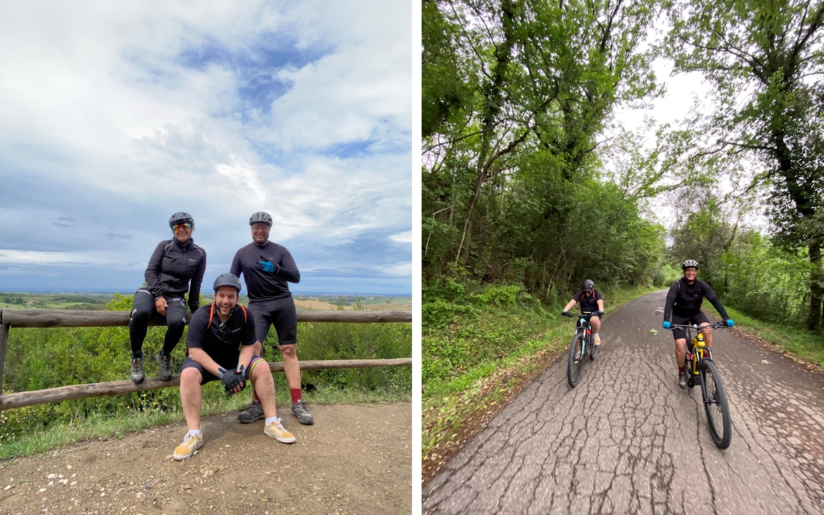 E-Bike-Tour Toskana, ungeteerte Strassen (3)