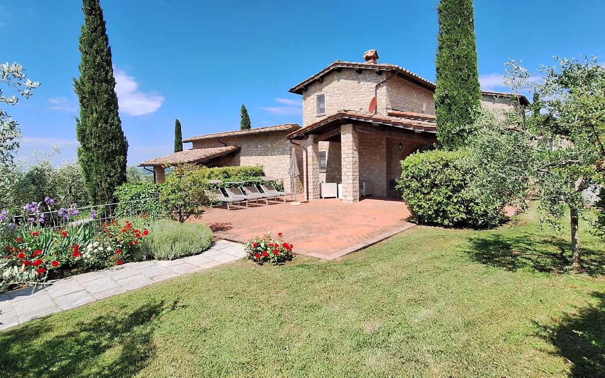 Landhaus Brolio 2R, Garten und Terrasse (4)