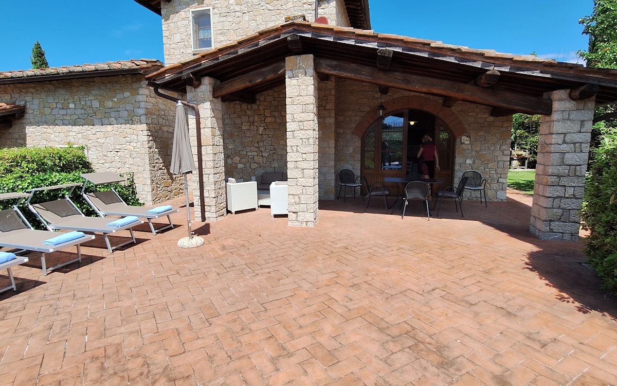 Landhaus Brolio 2R, Sonnenterrasse (2)