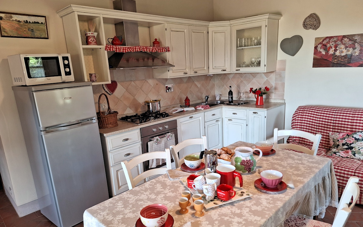 Landhaus Brolio 2R, Wohnküche (4)