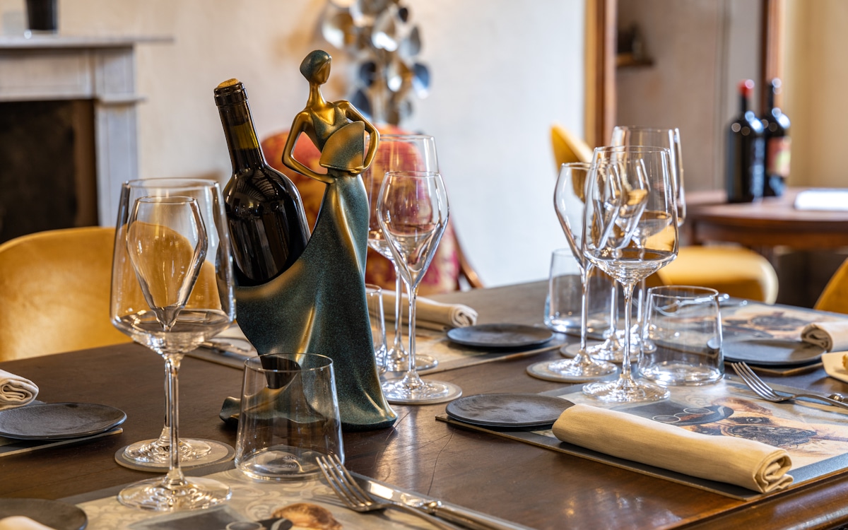 Restaurant Rivalto, Mise en placel (2)