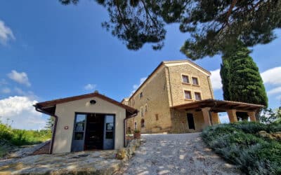 Agriturismo Guardistallo, Haus und Rezeption