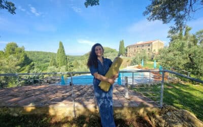 Agriturismo Guardistallo, Yoga-Lehrerin (2)