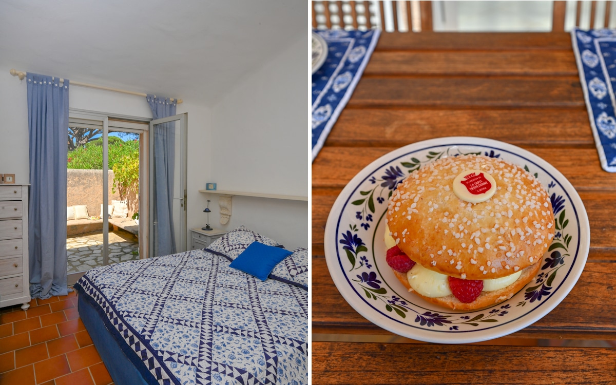 Ferienhaus Saint Tropez, 2. Schlafzimmer (3) Ferienhaus Saint Tropez, 2. Schlafzimmer (3)