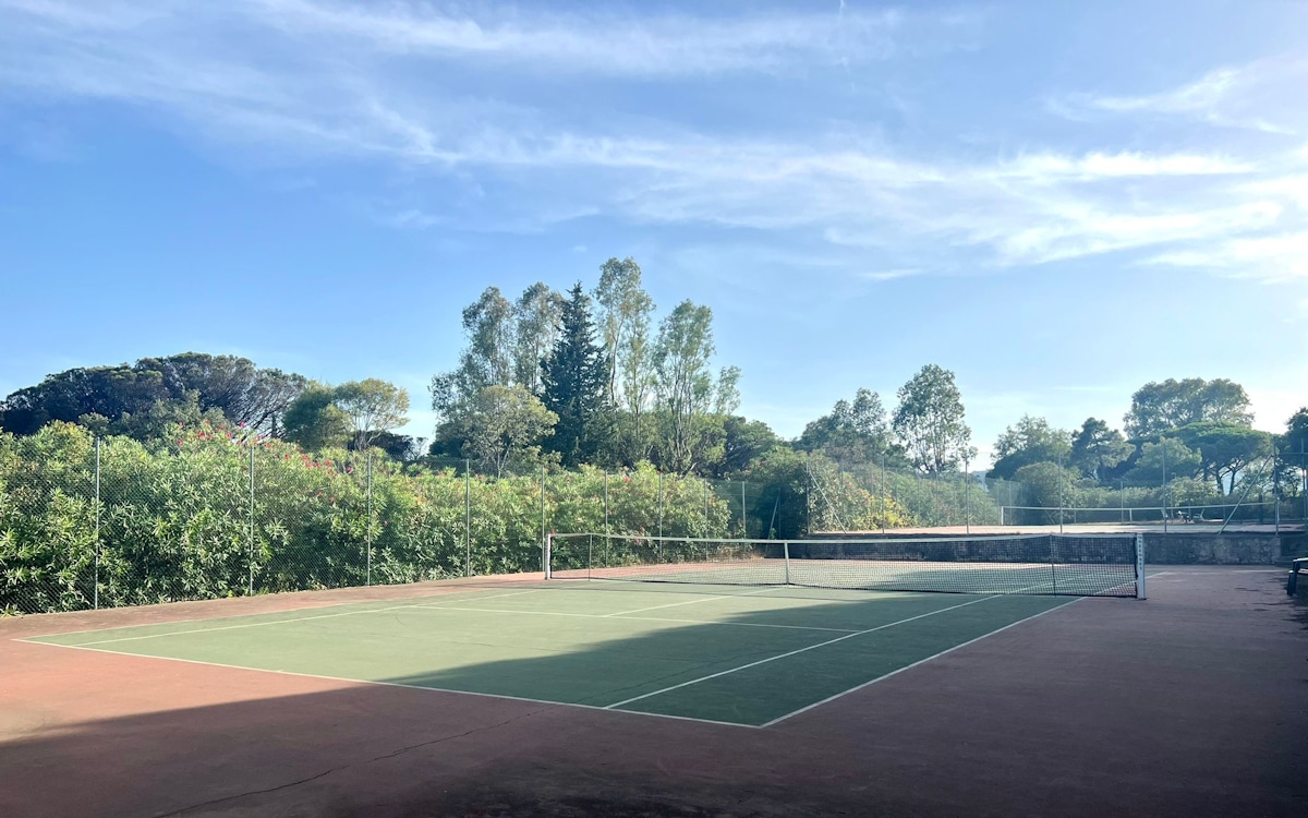 Ferienhaus Saint Tropez, Tenniscourt Ferienhaus Saint Tropez, Tenniscourt