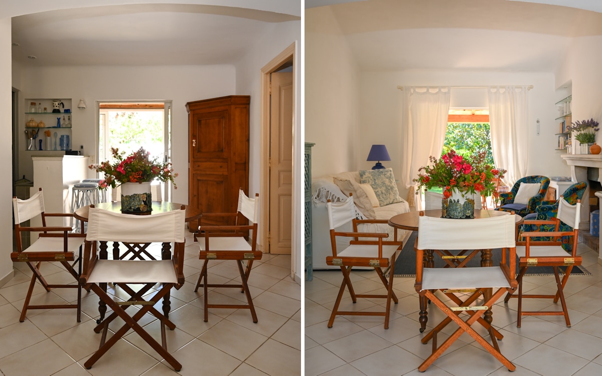 Ferienhaus Saint Tropez, Wohnzimmer Ferienhaus Saint Tropez, Wohnzimmer