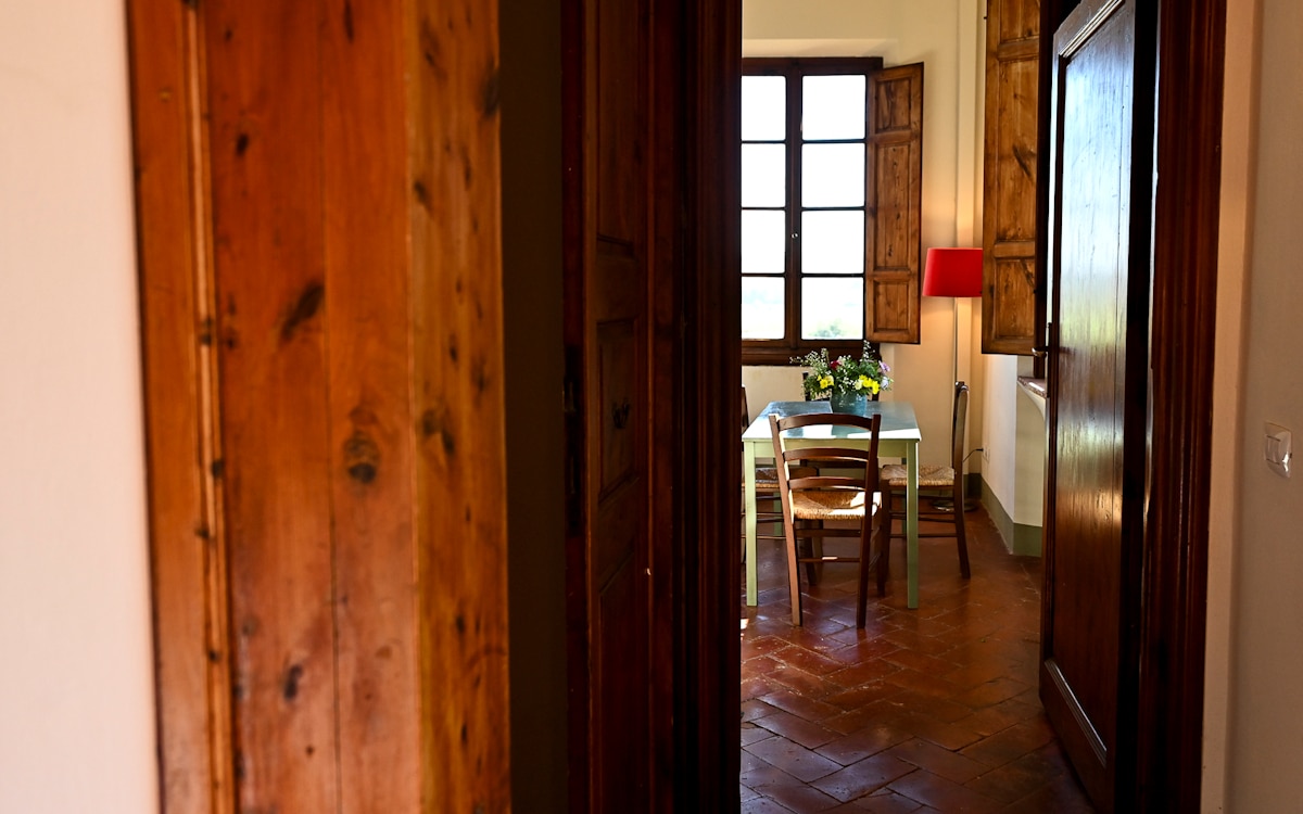 Ferienhaus Camugliano, Blick ins Wohnzimmer Ferienhaus Camugliano, Blick ins Wohnzimmer