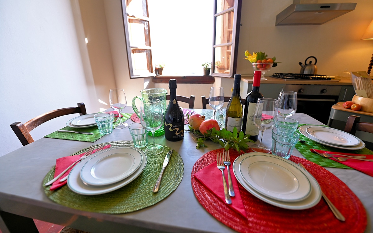Ferienhaus Camugliano, Wohnküche (11) Ferienhaus Camugliano, Wohnküche (11)