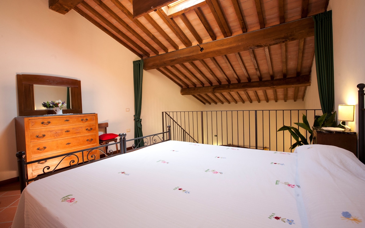 Cottage Toskana 2, Ferienwohnung Pero, Schlafgalerie (9) Cottage Toskana 2, Ferienwohnung Pero, Schlafgalerie (9)