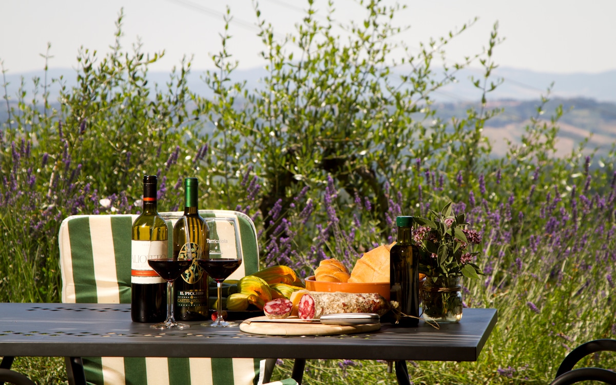 Cottage Toskana 2, Ferienwohnung Pero, Terrasse (2) Cottage Toskana 2, Ferienwohnung Pero, Terrasse (2)