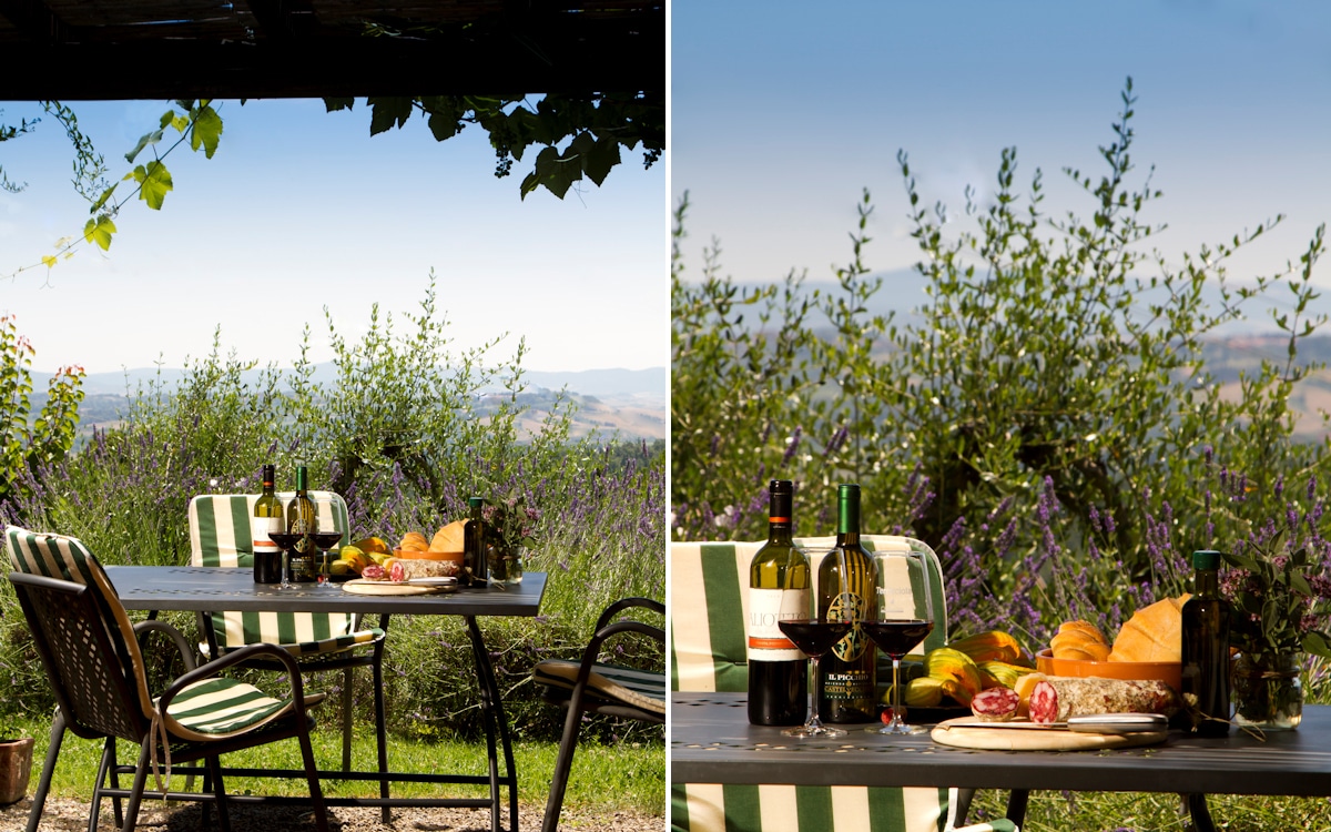 Cottage Toskana 2, Ferienwohnung Pero, Terrasse (3) Cottage Toskana 2, Ferienwohnung Pero, Terrasse (3)