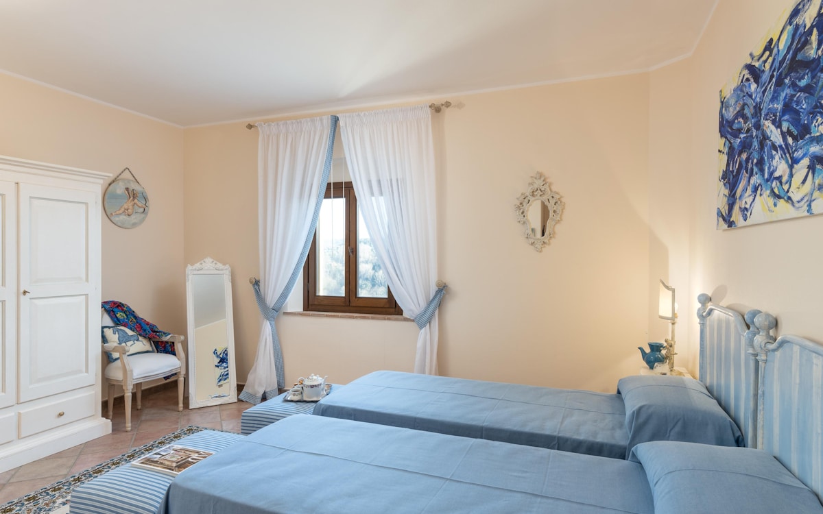 Villa Montaione, 1. Schlafzimmer Villa Montaione, 1. Schlafzimmer
