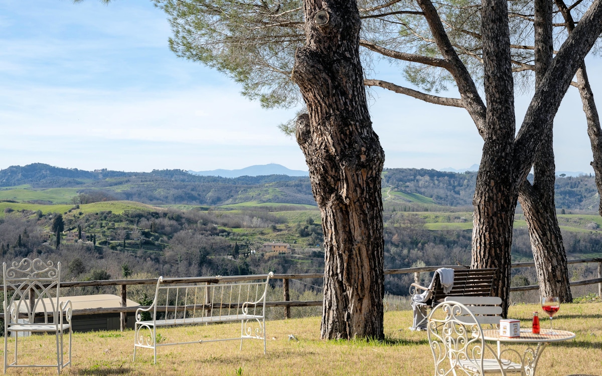 Villa Montaione, Garten (1) Villa Montaione, Garten (1)