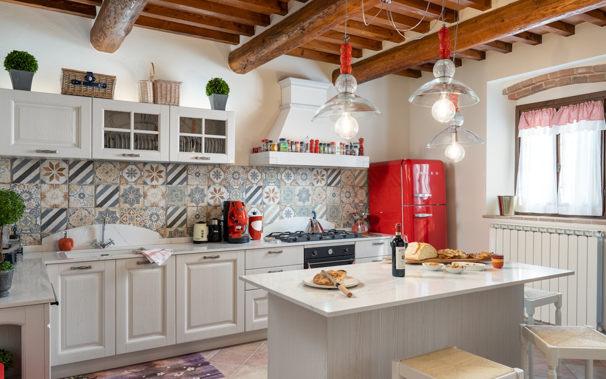 Villa Montaione, Wohnkueche (9) Villa Montaione, Wohnkueche (9)