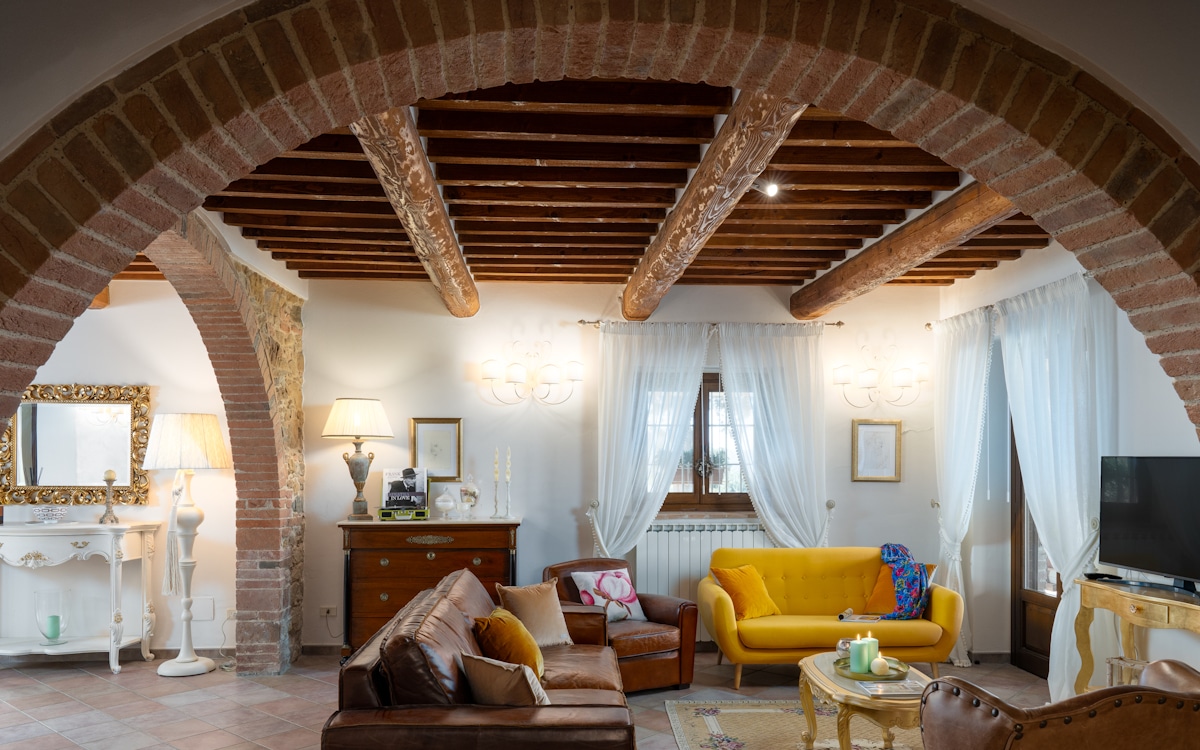 Villa Montaione, Wohnzimmer (16) Villa Montaione, Wohnzimmer (16)