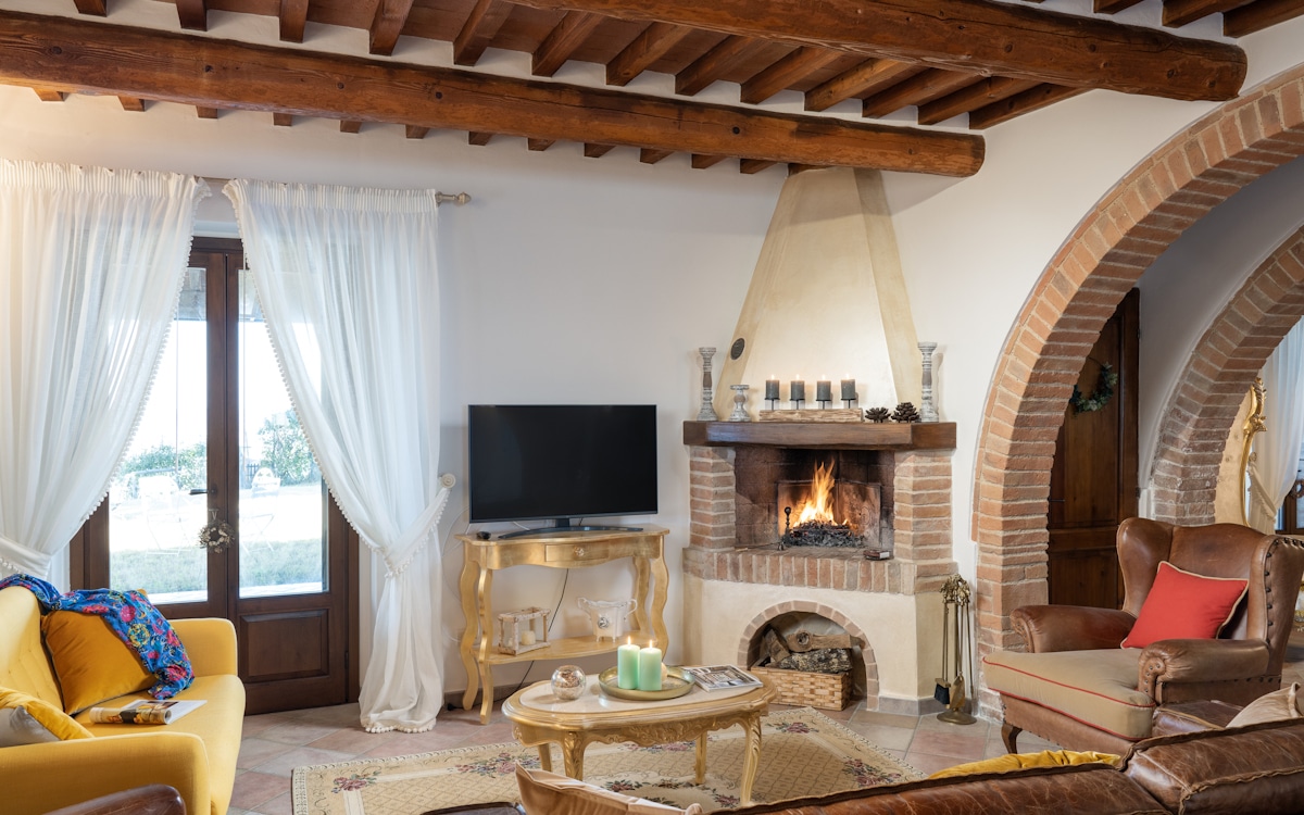 Villa Montaione, Wohnzimmer (17) Villa Montaione, Wohnzimmer (17)