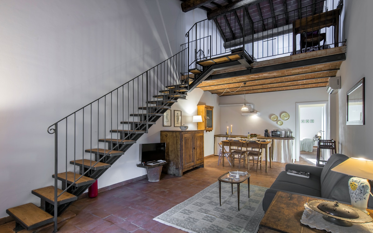 Antike Ziegelei, Ferienwohnung BE21 mit Schlafgalerie (3) Antike Ziegelei, Ferienwohnung BE21 mit Schlafgalerie (3)